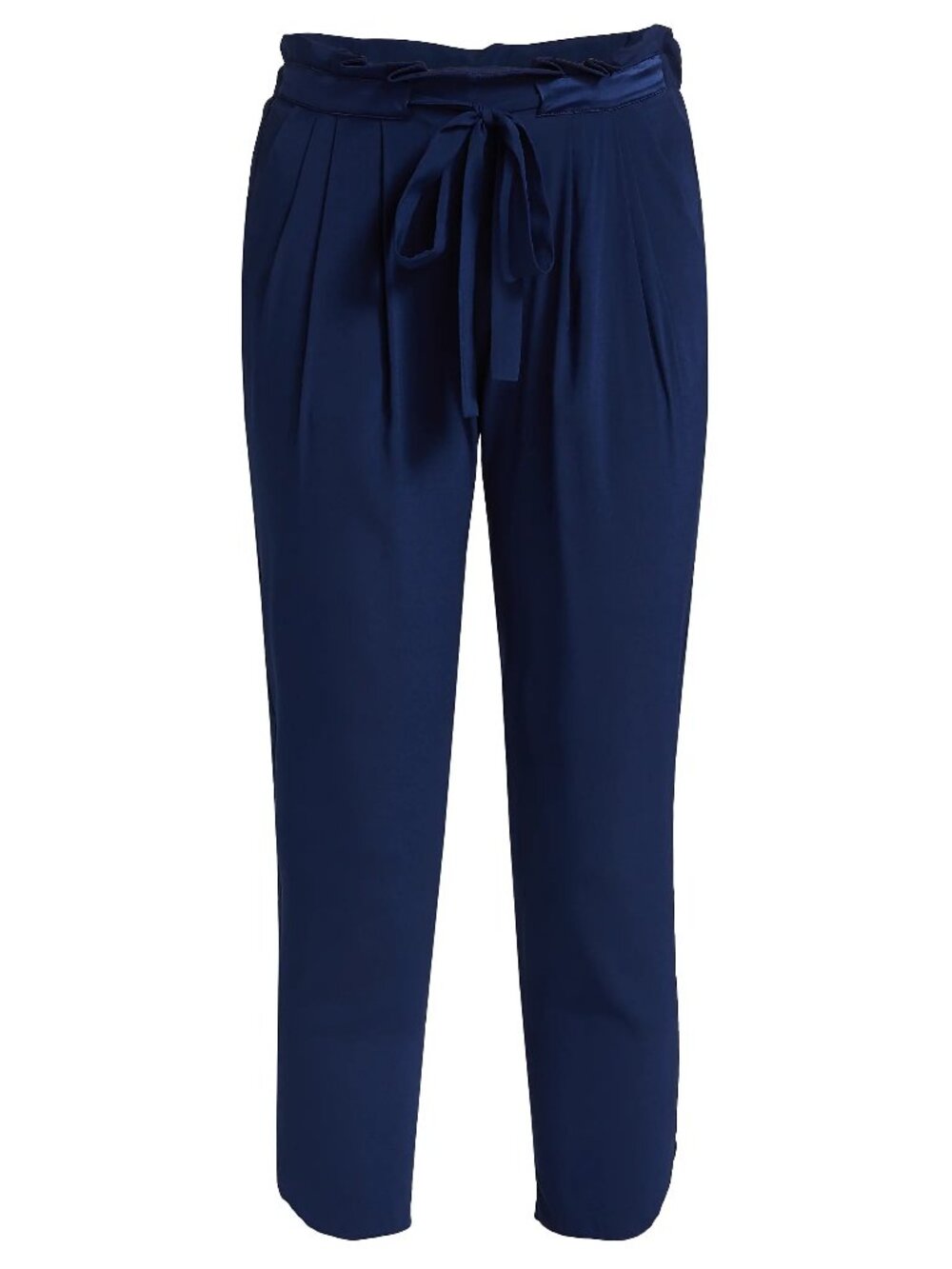 Ramy Brook Allyn Silk Navy Pants